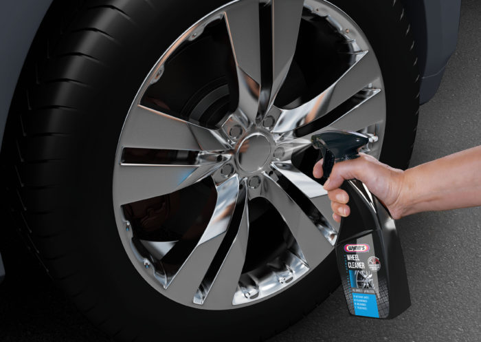 wheel cleaner application