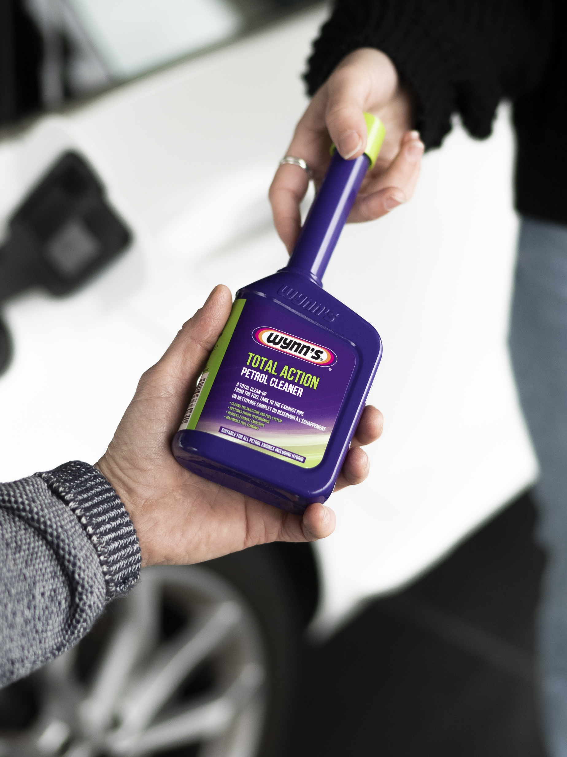 Total action petrol cleaner