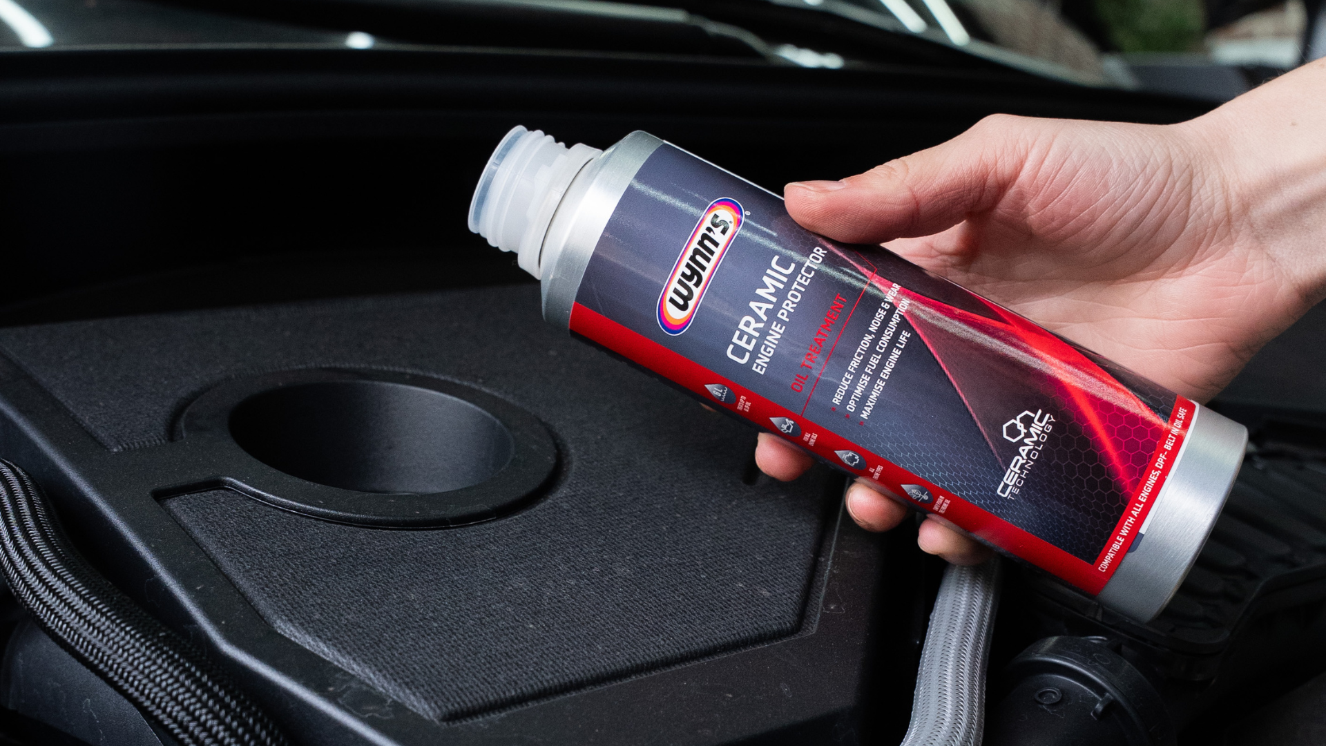 Bottle of Ceramic Engine protector